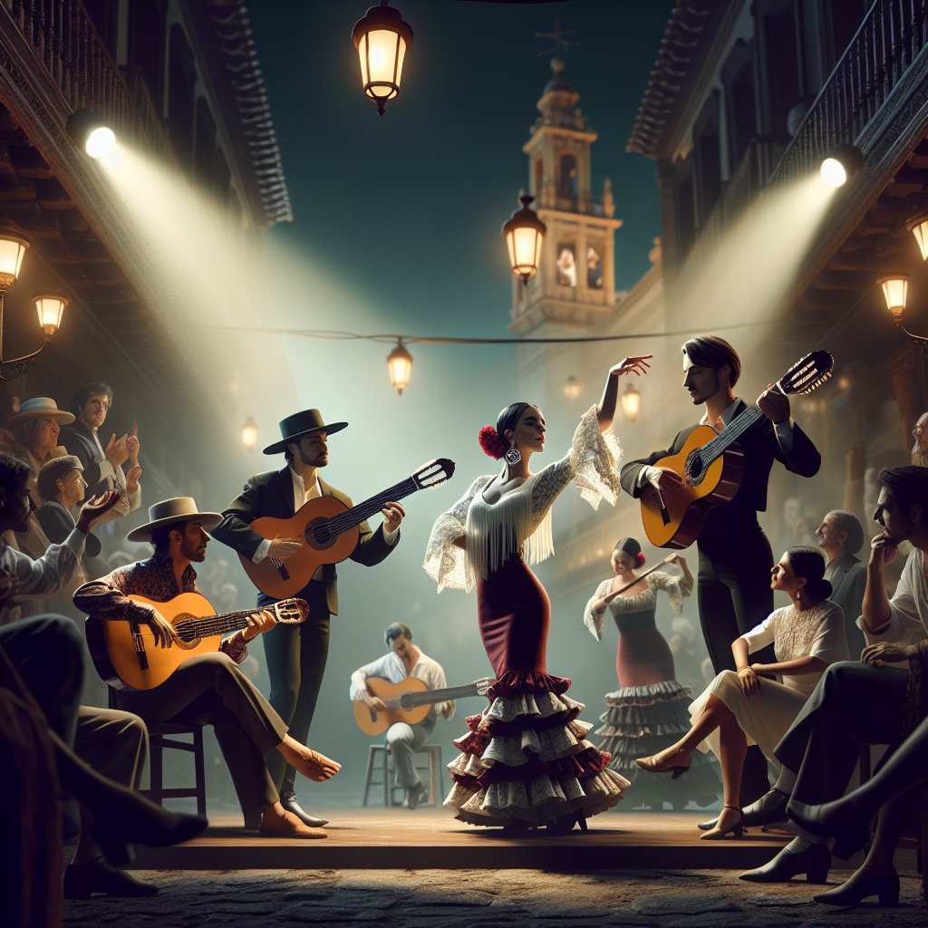 cómo es un espectáculo flamenco típico en sevilla