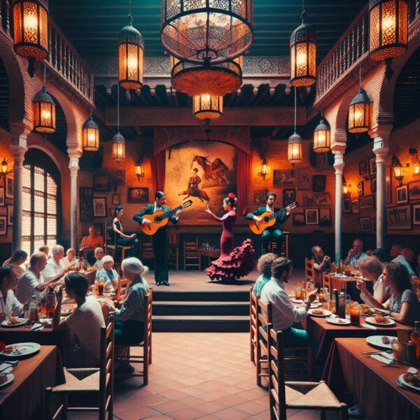 restaurante con tablao flamenco en sevilla