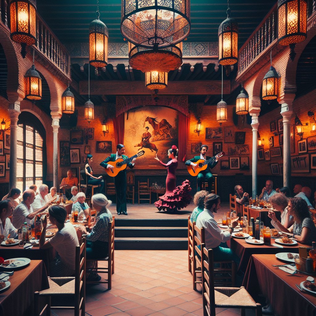 restaurante con tablao flamenco en sevilla