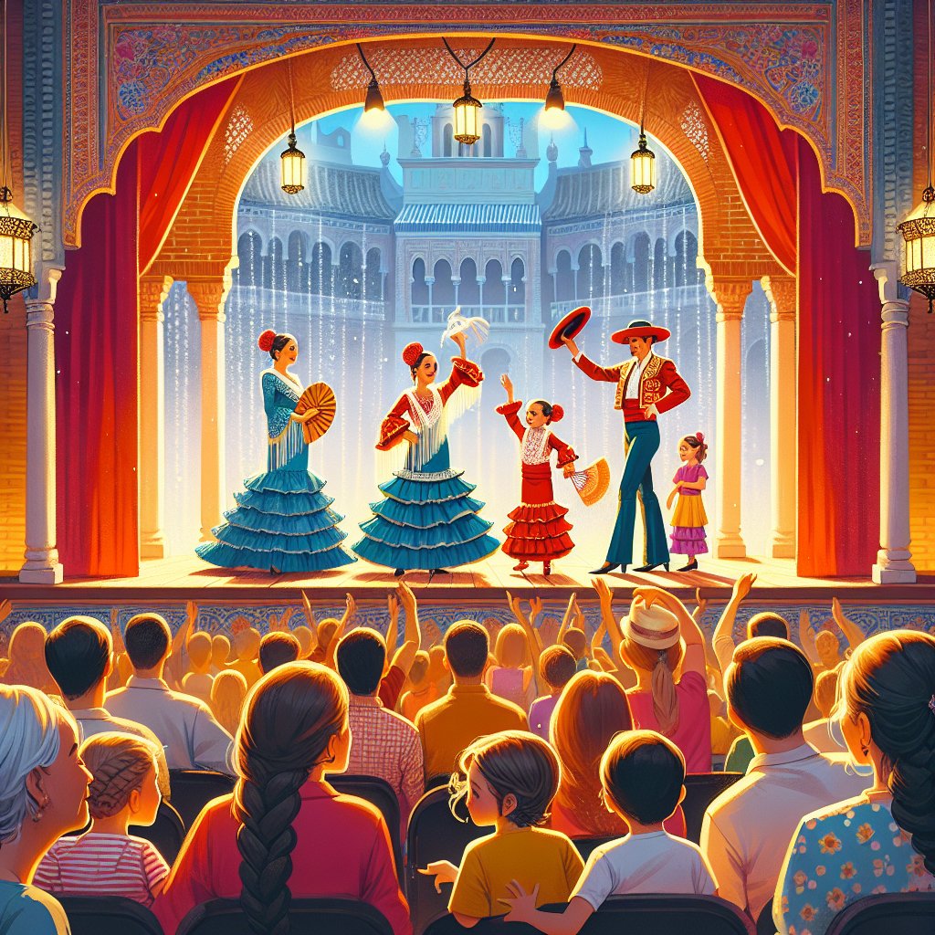 show flamenco temprano en sevilla para ir con niños