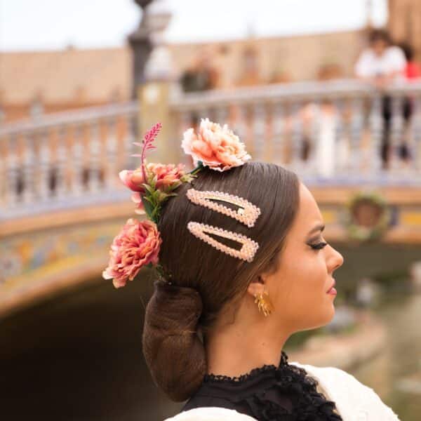 Las mejores tendencias de peinado flamenco de pelo largo