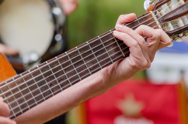 altura cuerdas guitarra flamenca