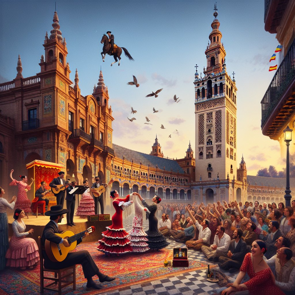 tablao flamenco cerca de la giralda en sevilla